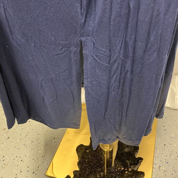 Caslon V-neck Maxi Dress Womens XXL Navy Blue Rayon Spring Classic Summer New - Picture 8 of 13